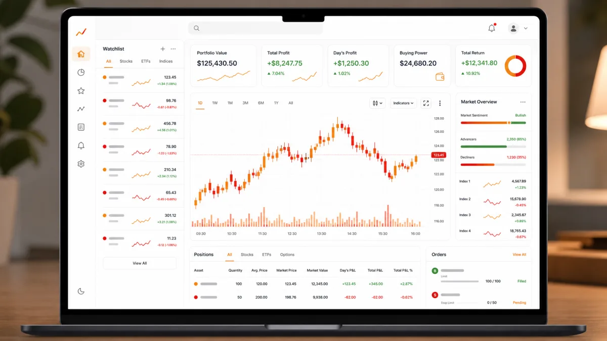 Thornwick Kapsted — trading platform dashboard